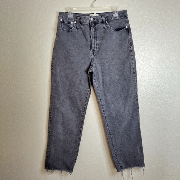 Madewell The Perfect Vintage Jean Black sz 31 - Picture 2 of 9